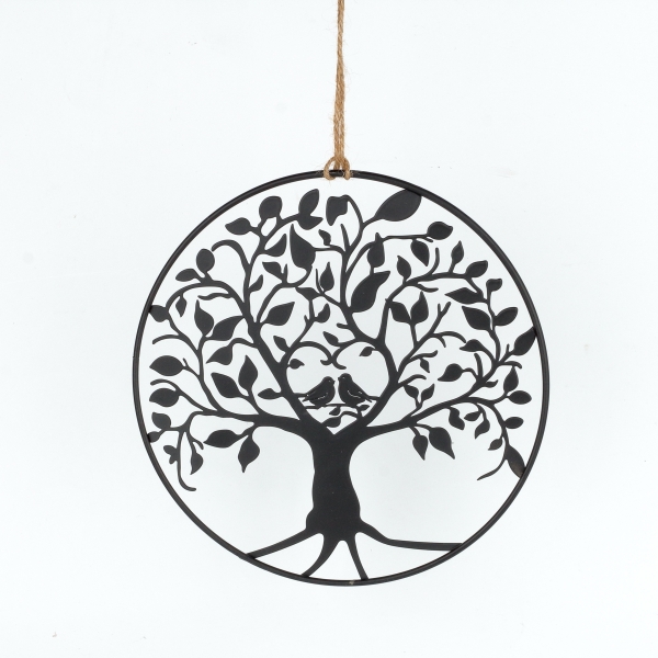 Kovový strom života na zeď 18cm