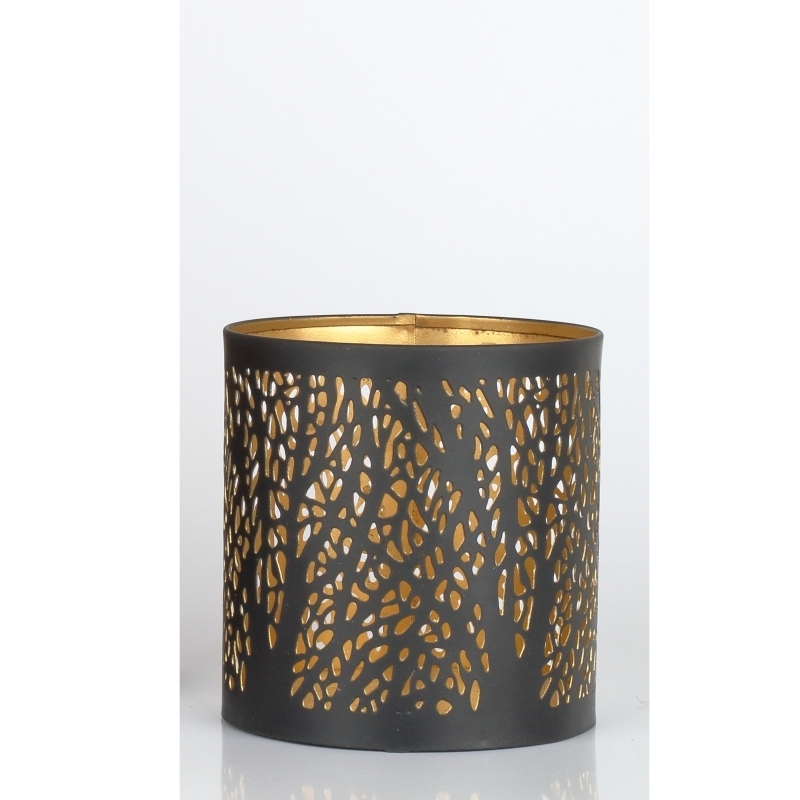 Kovový svícen na čajové svíčky 10cm