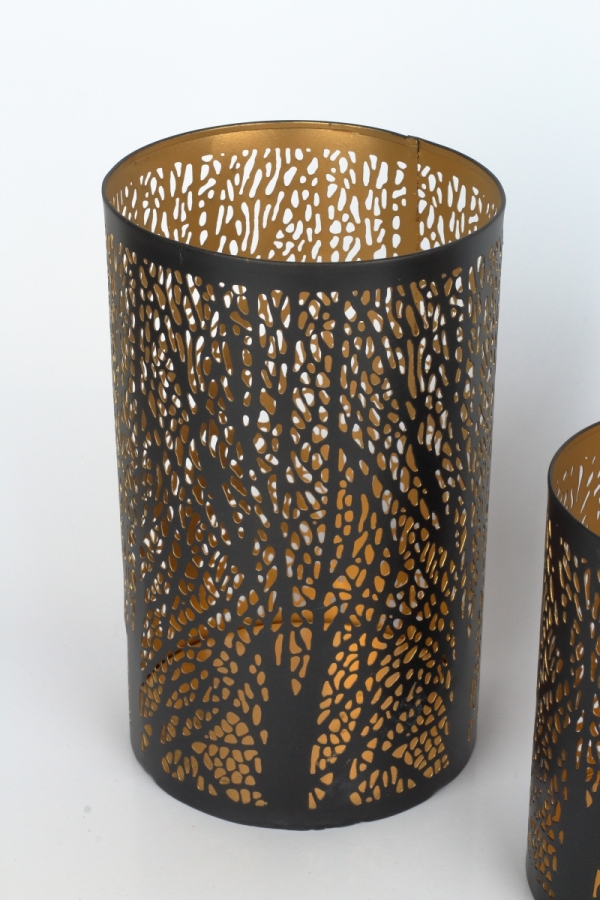 Kovový svícen na čajové svíčky 10cm