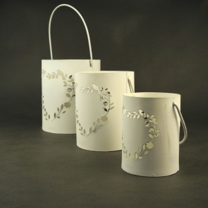 Kovový svícen na čajovou svíčku - vel. L 15cm