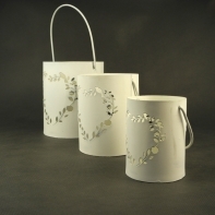 Kovový svícen Provence - vel. M 13cm