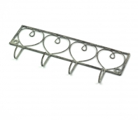 Kovový věšáček se srdíčky 23cm