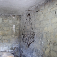 Kovový závěs na květiny 29cm