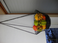 Kovový závěs - svícen 