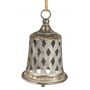 Kovový zvonek 17x26cm 