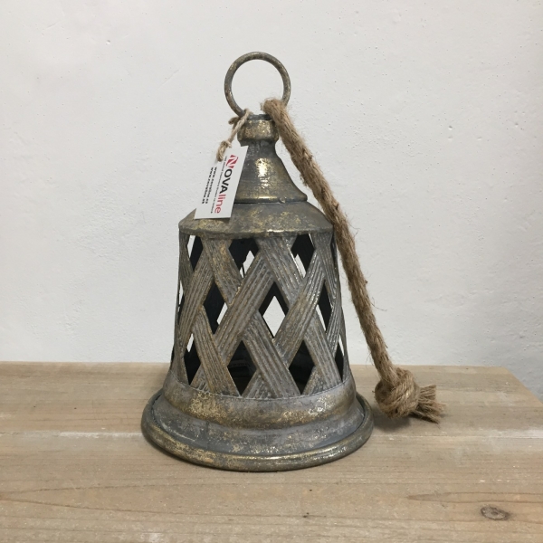 Kovový zvonek 17x26cm 