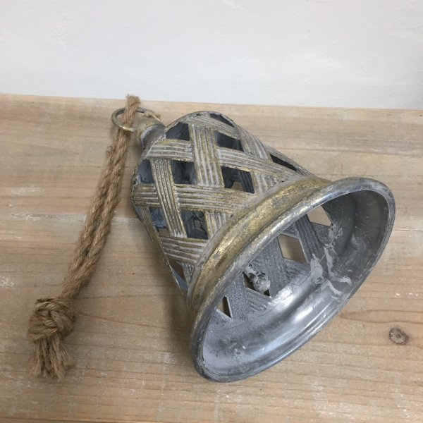 Kovový zvonek 17x26cm 