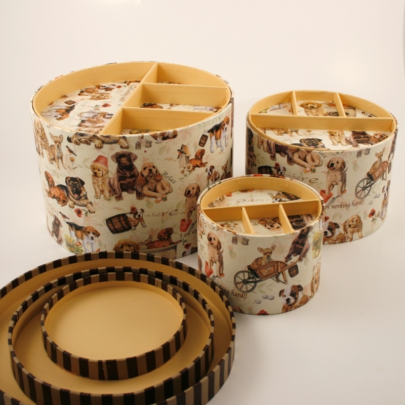 Krabice na šperky sada 3ks