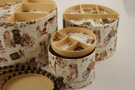 Krabice na šperky sada 3ks