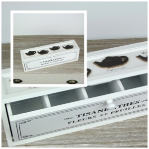 Krabička na čaj 9x33x9,5 cm