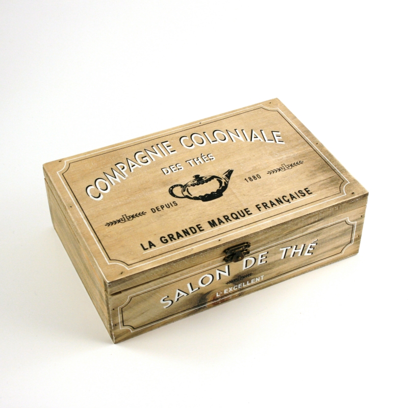 Krabička na čaj Compagnie Coloniale
