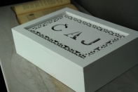 Krabička na čaj s českým nápisem 6,5x16,5x24cm