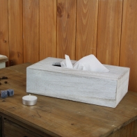 Krabička na kapesníky dřevěná 26x14x8cm