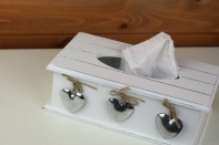 Krabička na kapesníky dřevěná 28x15x10cm