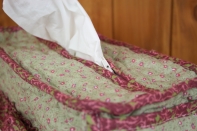 Krabička na kapesníky - návlek 25x12x7cm