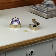 Krabička na léky motýl