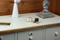 Krabička na léky žlutá bylina