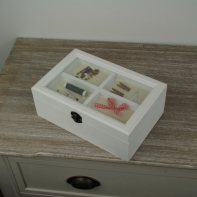 Krabička na šicí potřeby - dárek pro švadlenku