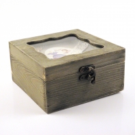 Krabička na šití - šitíčko pro babičku 15x18x8cm