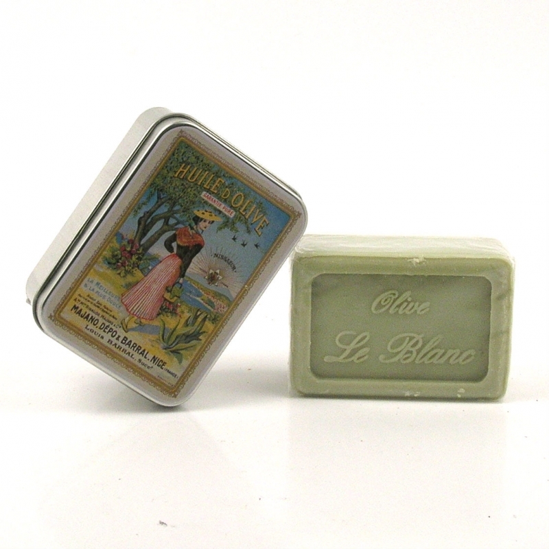 Krabička s mýdlem Olive Le Blanc