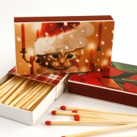 Krabička sirek - kostkovaná