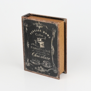 Krabička ve tvaru knihy mlýnek 18x12x4cm