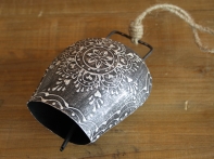 Kravský zvon tmavý - kov 26cm