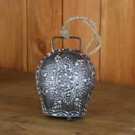 Kravský zvon tmavý - kov 26cm
