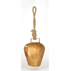 Kravský zvon zlatý 31/13cm