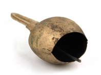 Kravský zvon zlatý - kov 24cm