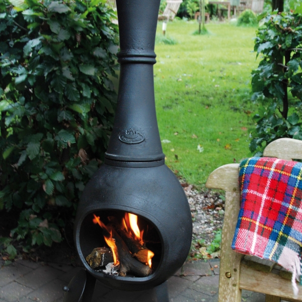 Krbová kamna venkovní 44x44x120,5cm