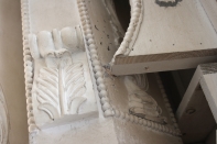 Krbová obložka - vyřazeno z důvodu oděrku. Opravitelné