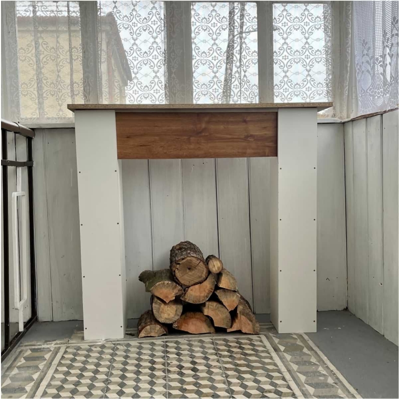 Krbová římsa Vienna 110 x 100 x 23 cm