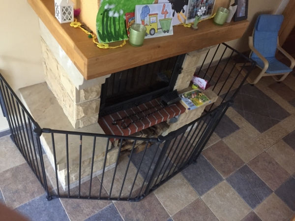 Krbová zástěna kovová - VYSTAVENO 