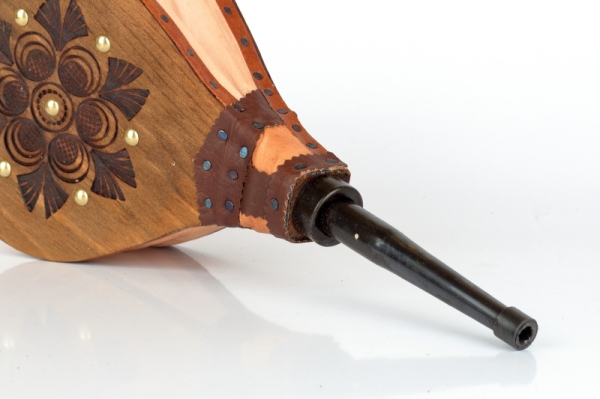 Krbové dmychadlo s vypalováním a cvočky 43,5cm