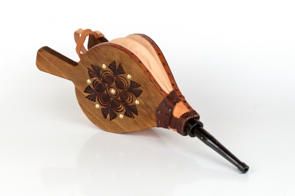 Krbové dmychadlo s vypalováním a cvočky 43,5cm