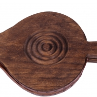 Krbové dmychadlo tmavé dřevo 52cm