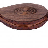 Krbové dmychadlo tmavé dřevo 52cm