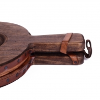 Krbové dmychadlo tmavé dřevo 52cm