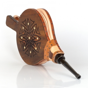 Krbové dmychadlo zdobené  cvočky 48,5cm