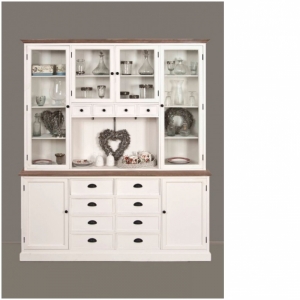 Kredenc bílý 175x40x206cm