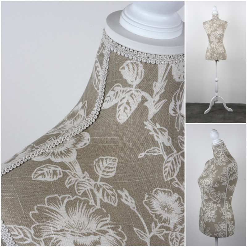 Krejčovská panna květy 165cm