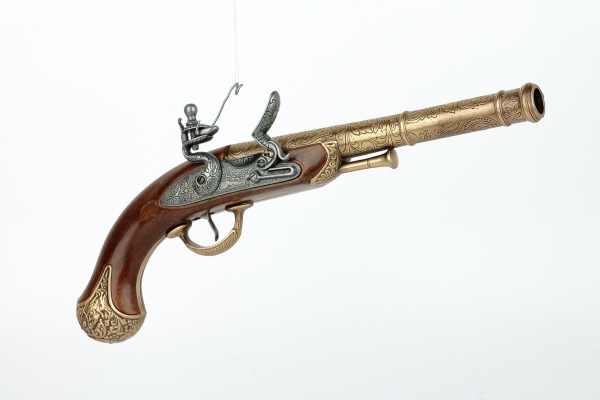 Křesadlová pistole 34cm