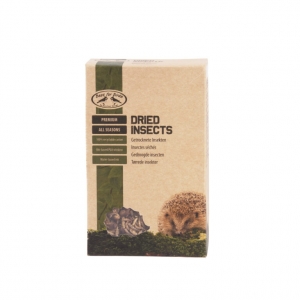 Krmení pro ježky 0,25 kg 12,5 x 6,5 x 20,4 cm směs červů a larev