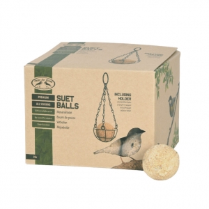 Krmení pro ptáky 35 ks 20,4 x 20,4 x 15,8 cm lojové koule s držákem