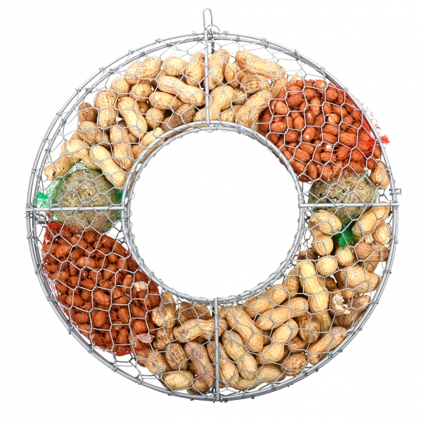 Krmení pro venkovní ptactvo mix ve věnci