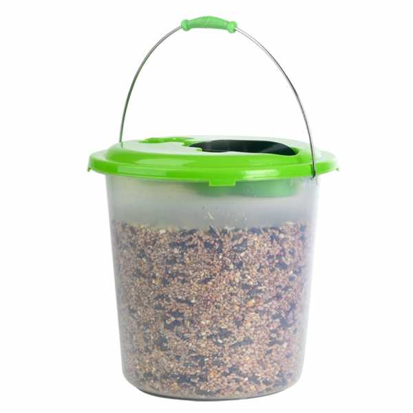 Krmení pro venkovní ptáky v kyblíku s lopatkou mix semen 2,5 kg