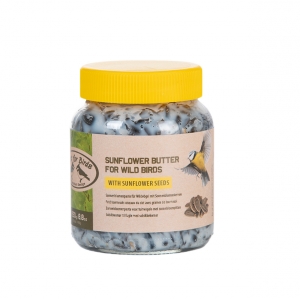 Krmení ptáků v zimě burákové máslo