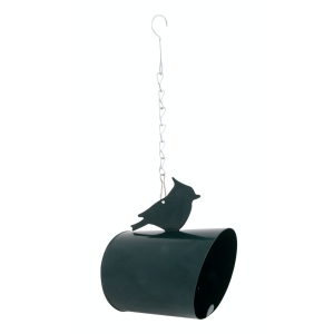 Krmítko pro ptáky na burákové máslo s ptáčkem