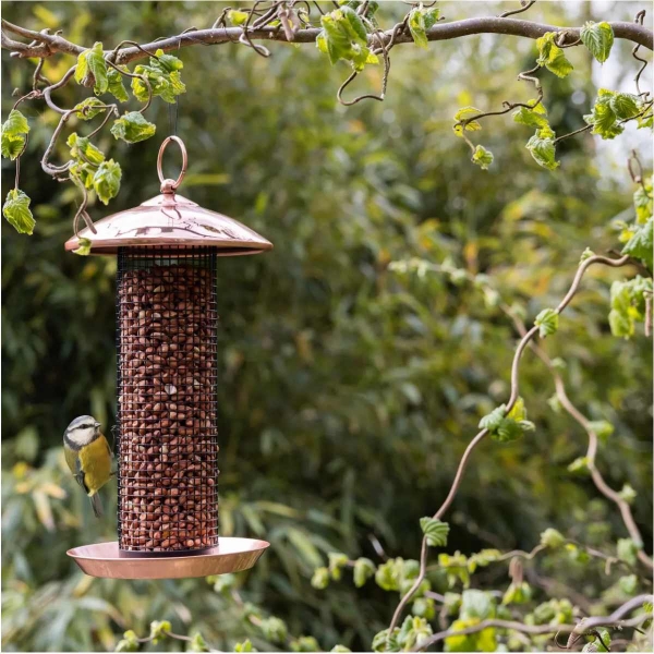 Krmítko pro ptáky na oříšky Esschert Design 16 x 16 x 29,9 cm